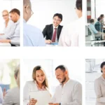 Collage featuring satisfied K&K Talents customers