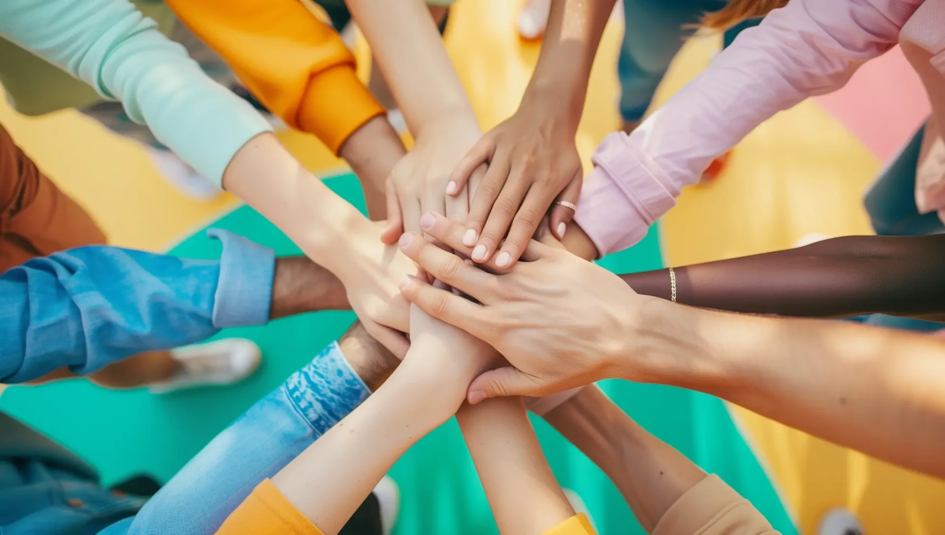 Colorful hands by K&K talents